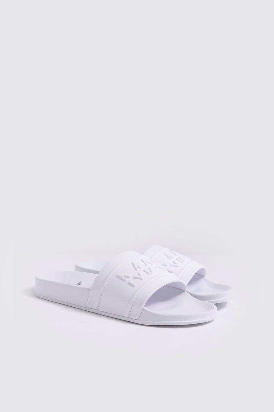 Chanclas Dash Deboss MAN, Blanco image number 1