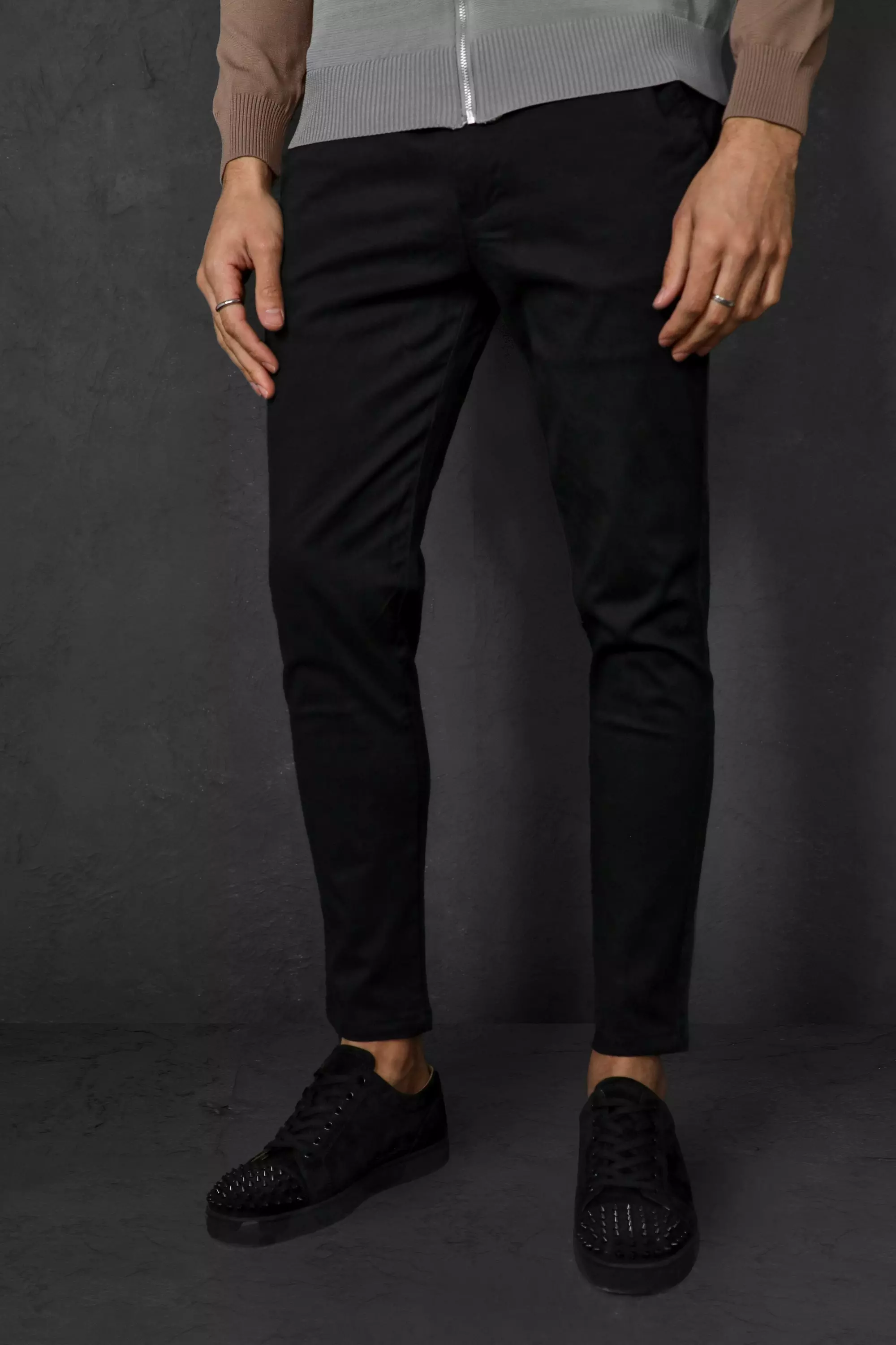 Super skinny hot sale black chinos