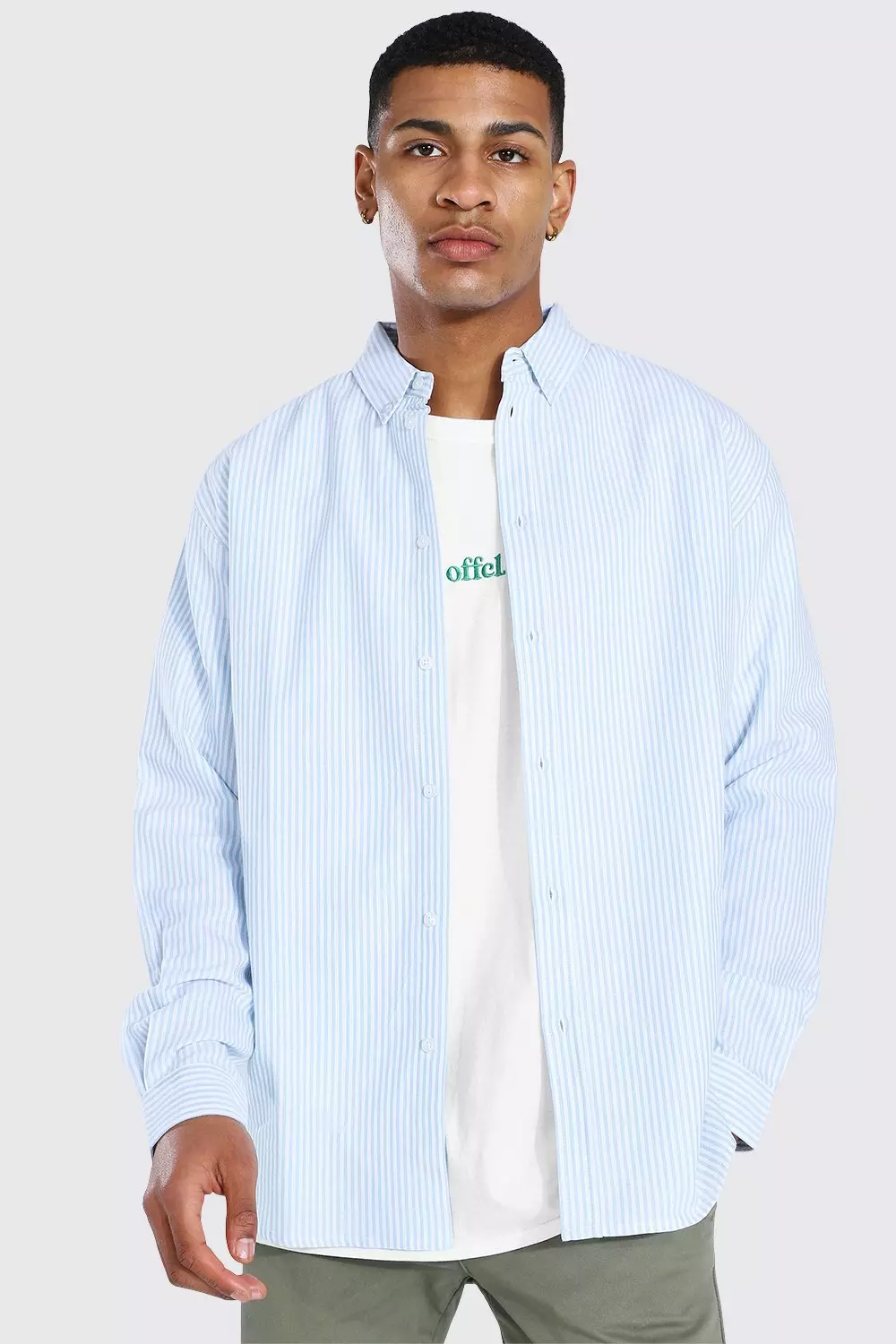 Oversized oxford clearance shirt