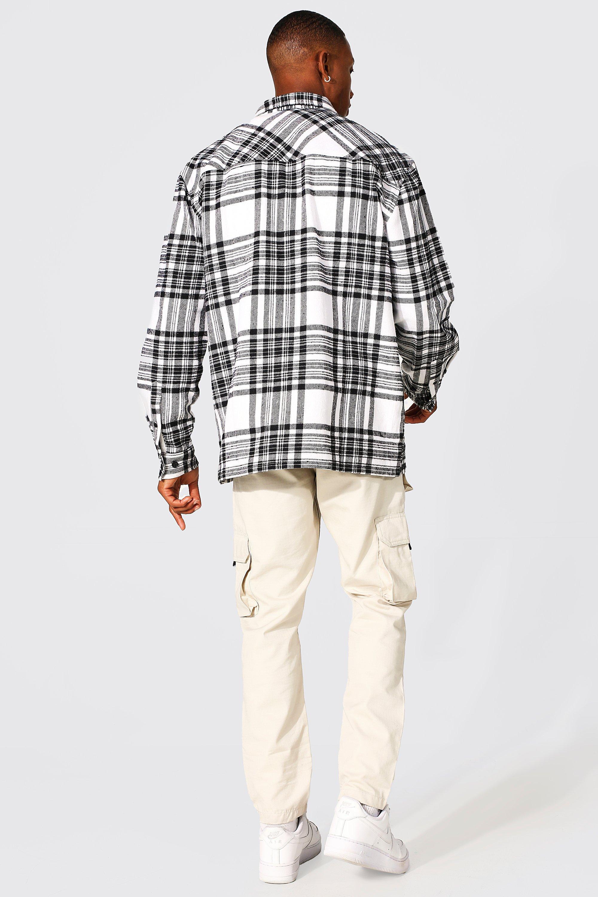 Oversized Check Shirt | boohoo Oversized Check Shirt | boohoo
