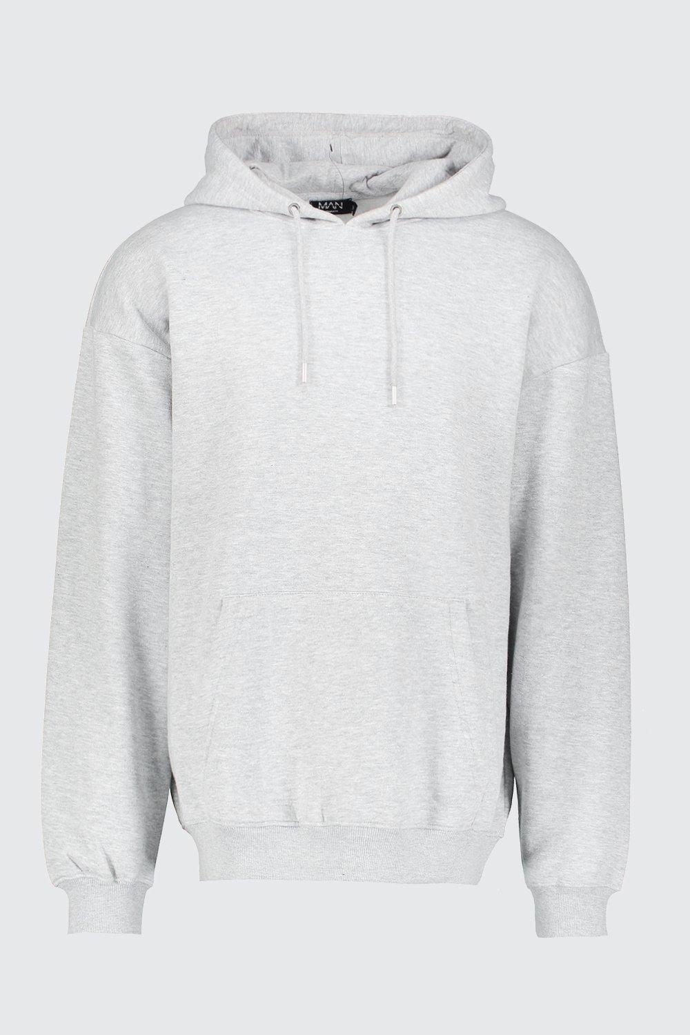 basic grey hoodie