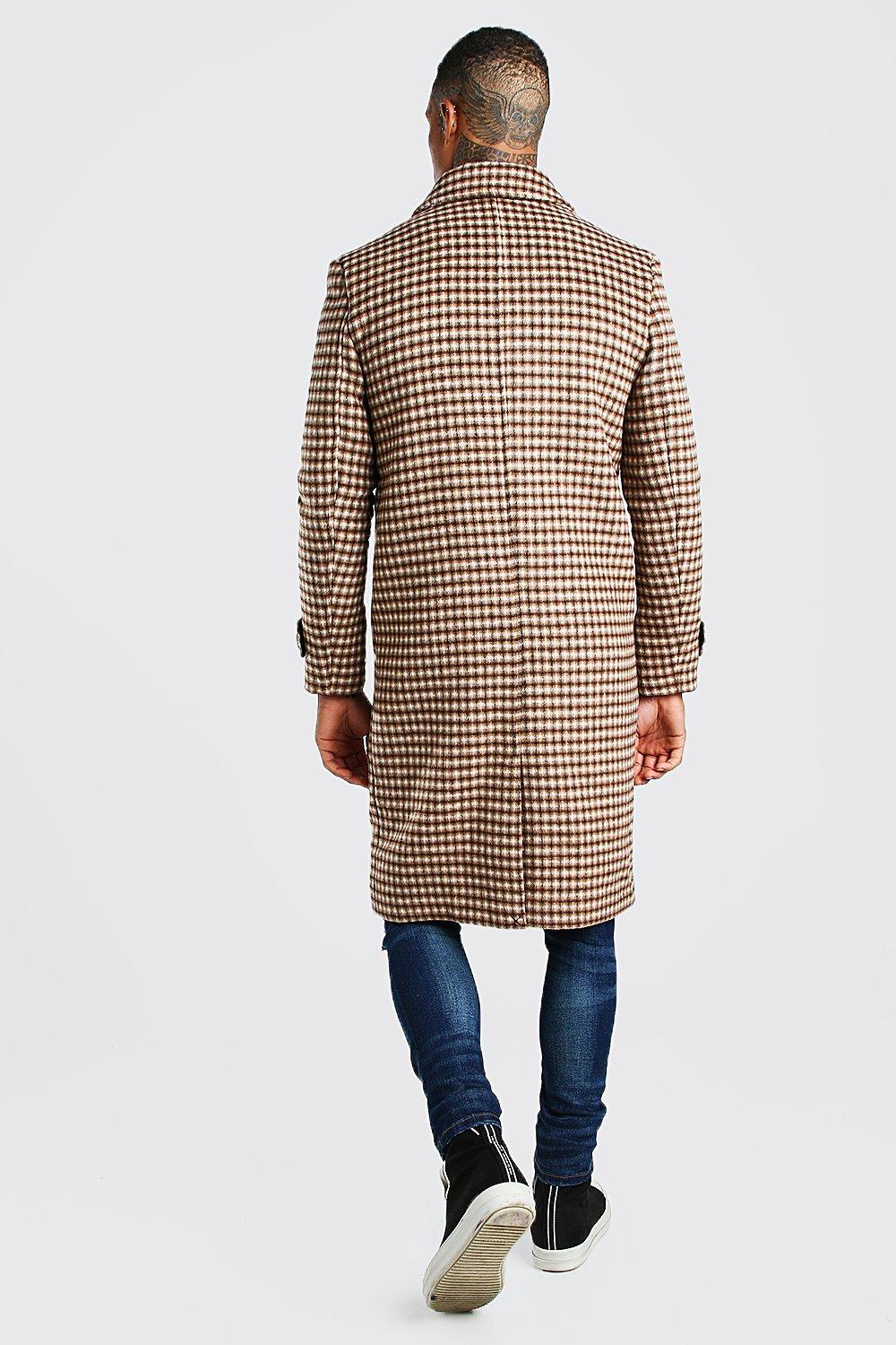 Boohoo hot sale man overcoat