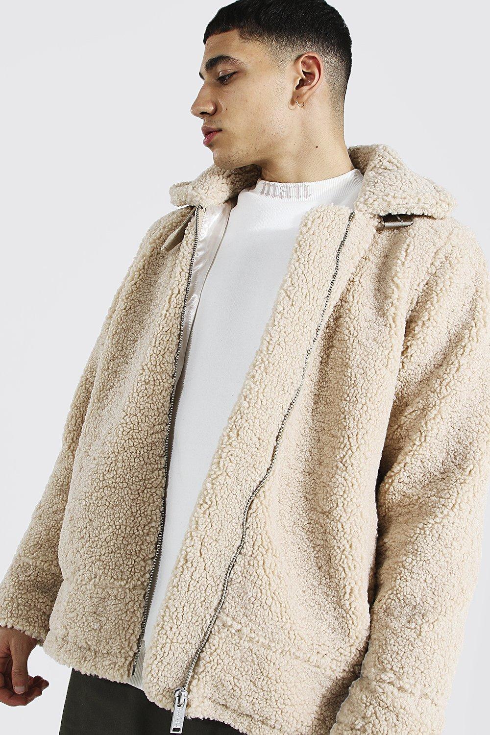 Manteau imitation mouton homme new arrivals