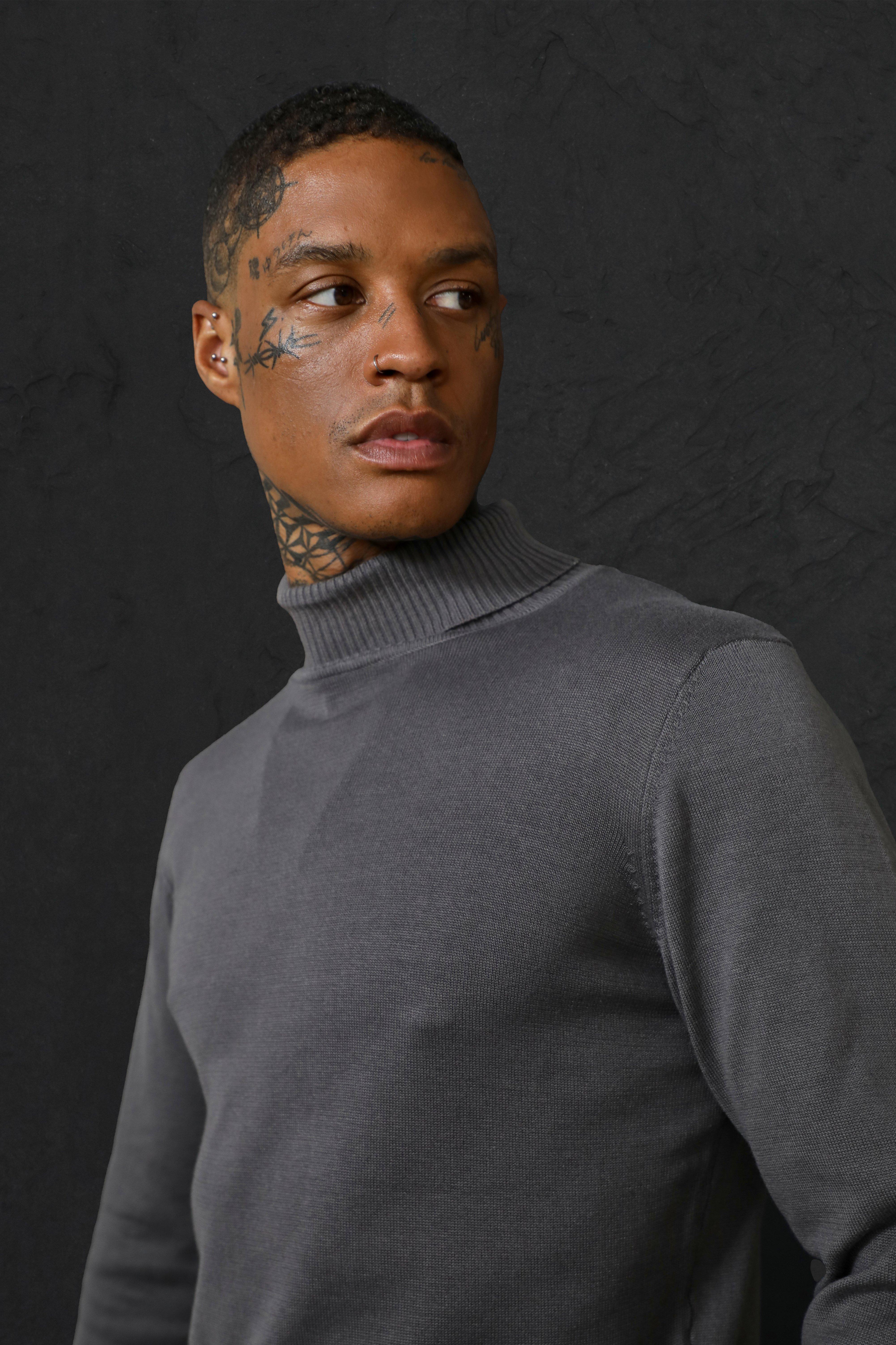 Dark Grey Turtleneck