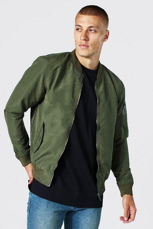 Men's MA1 Bomber Jacket | boohoo