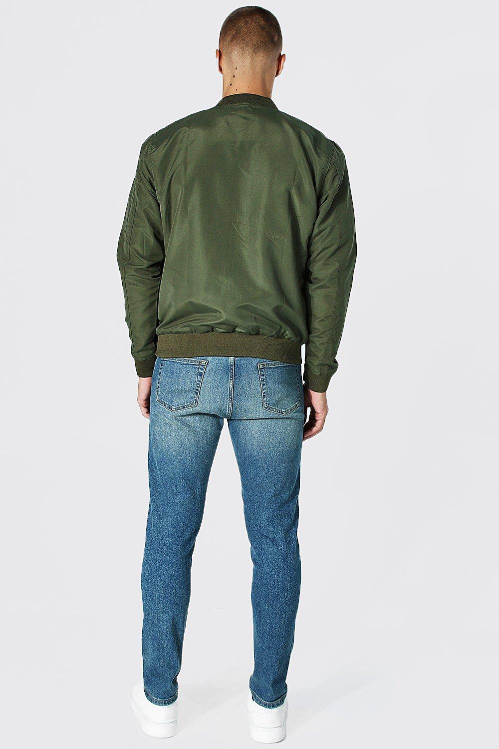 Topshop Tall MA1 Bomber Jacket For Men - Your Average Guy