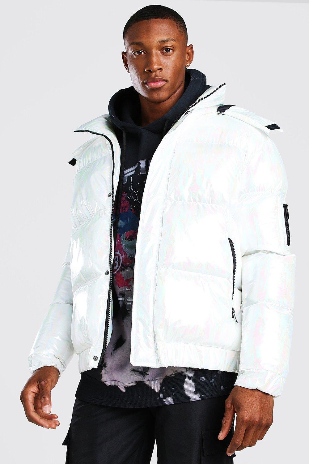 mens iridescent jacket