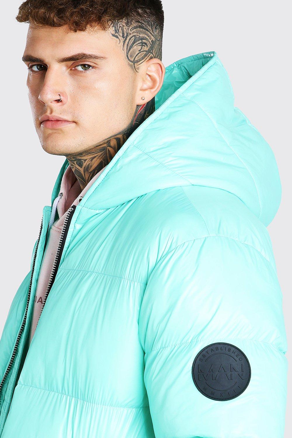 Boohoo puffer jacket on sale mens