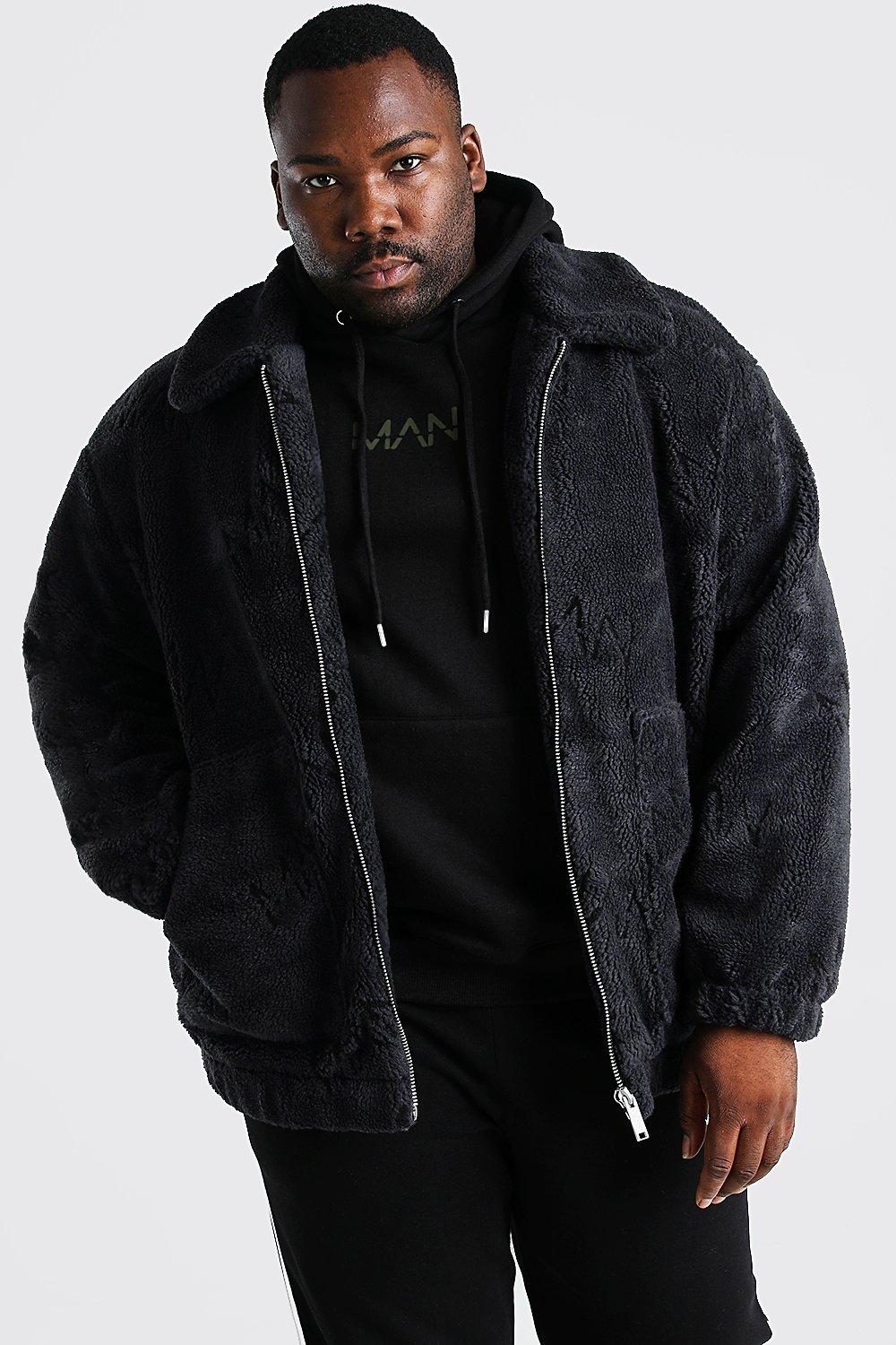 boohoo plus size coats