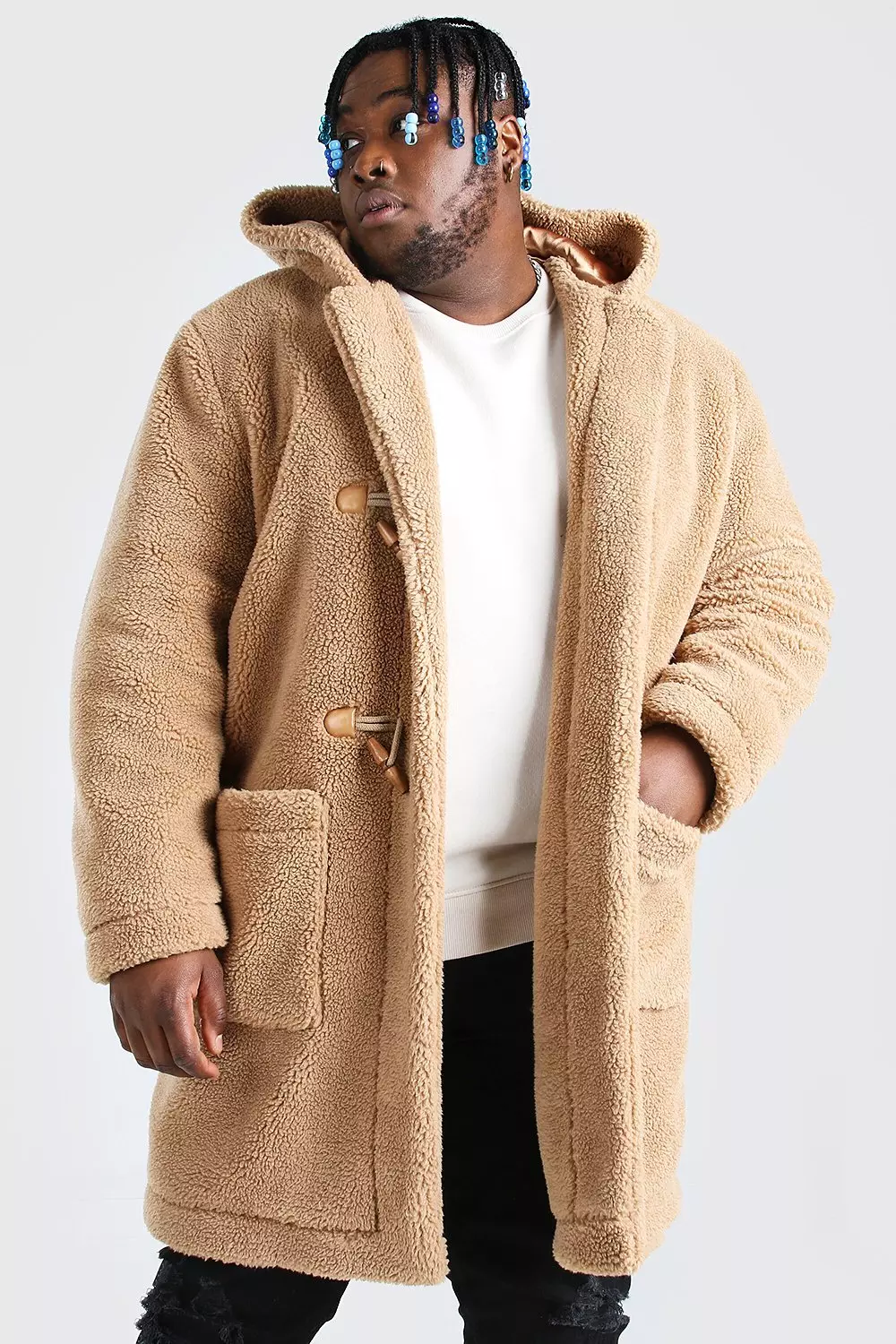 Plus size outlet duffle coat