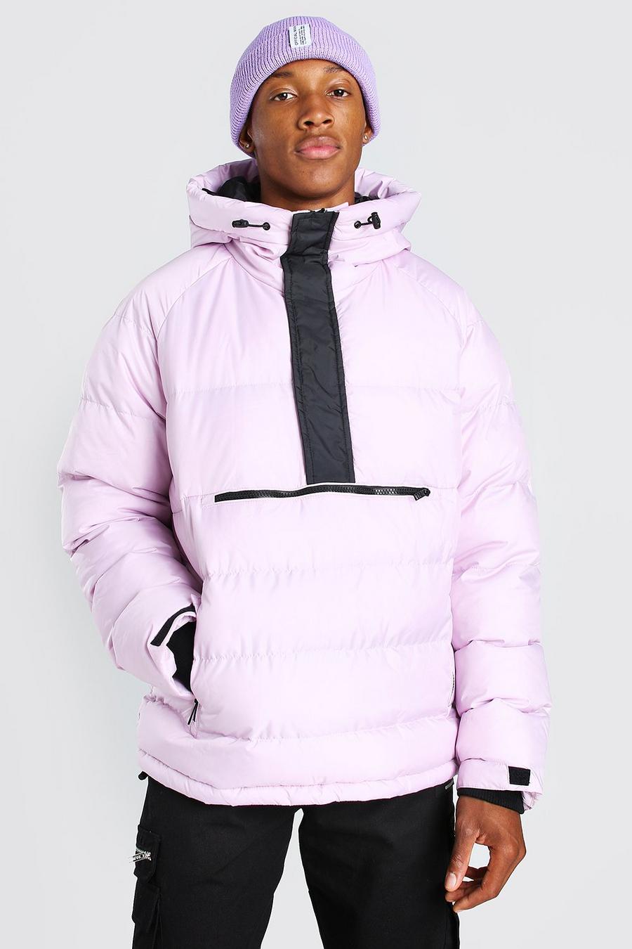 Lilac Overhead Padded Puffer image number 1