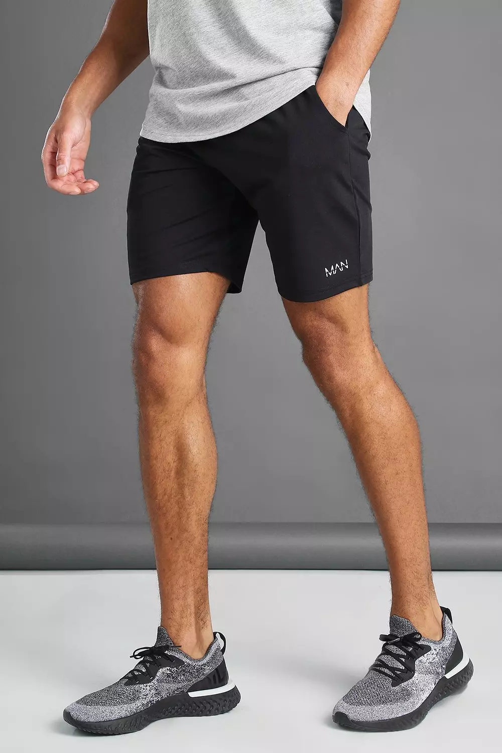 Mid length clearance athletic shorts