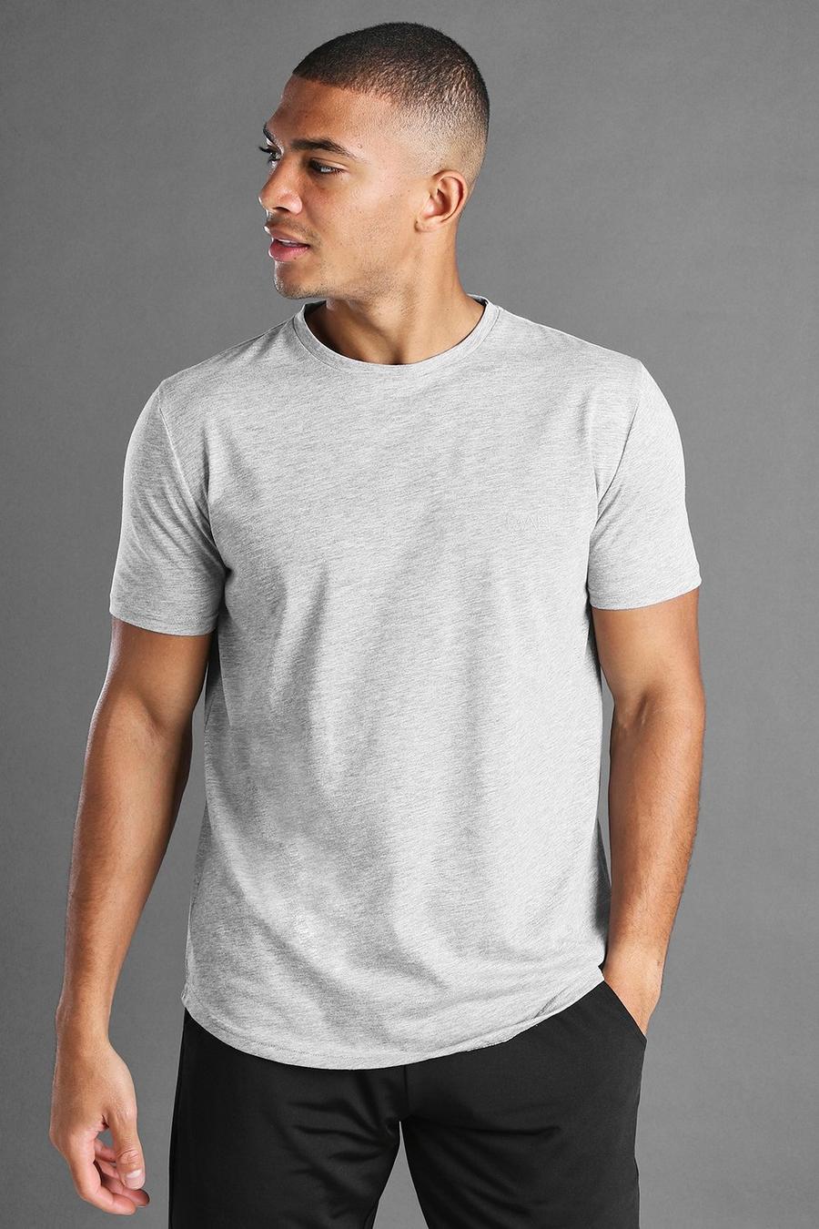 Kurzärmeliges Active Fitness T-Shirt, Grau image number 1