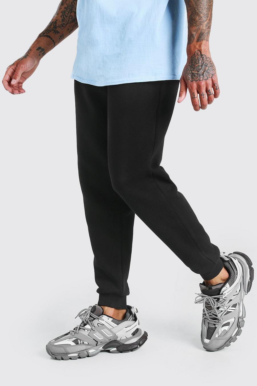 Basic joggers med ledig passform image number 1
