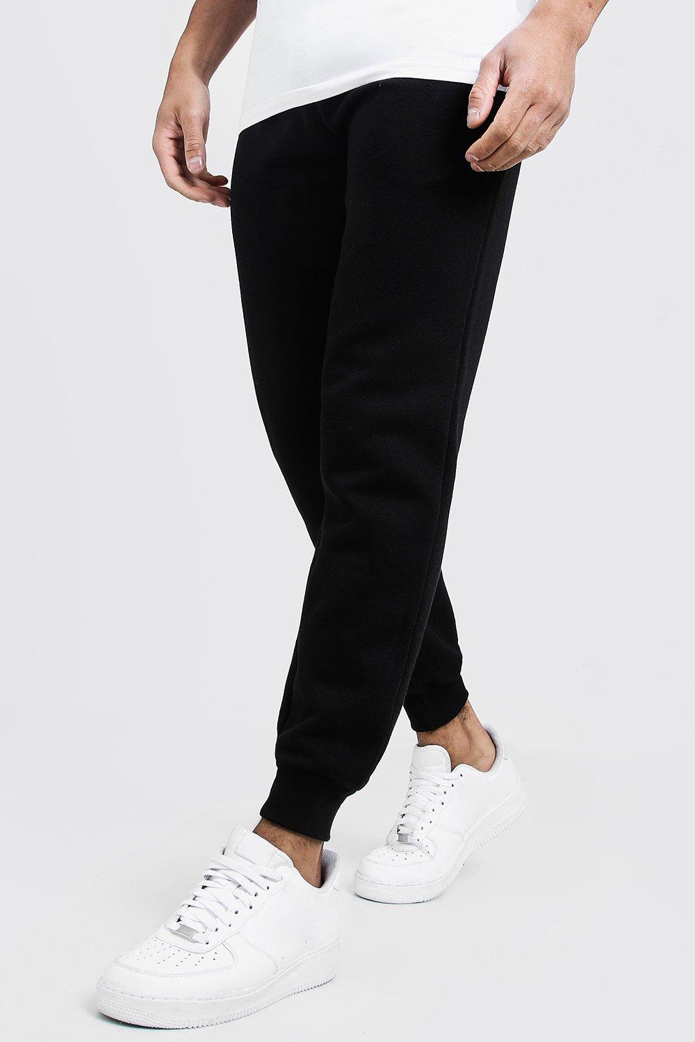 black slim fit tracksuit