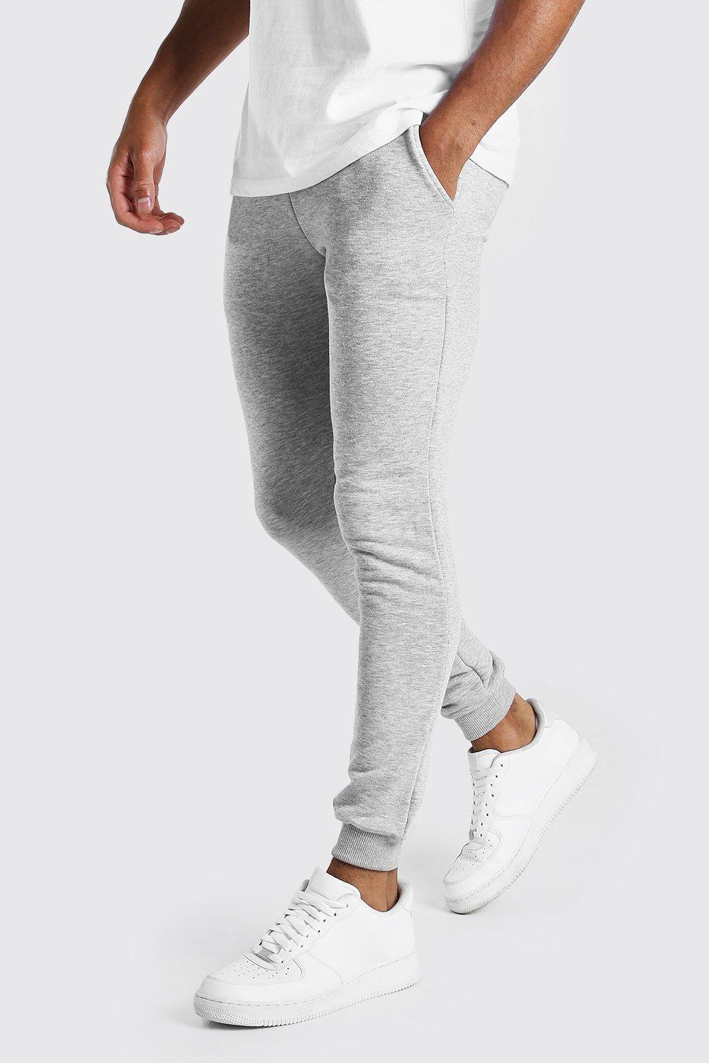 grey tight joggers