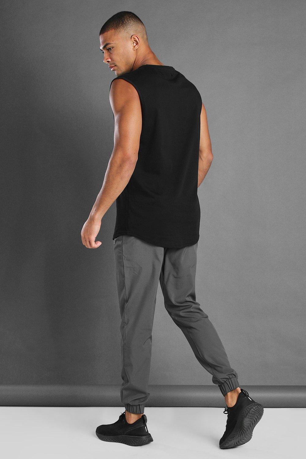 Man Active Gym Tapered Sweatpant | boohoo USA