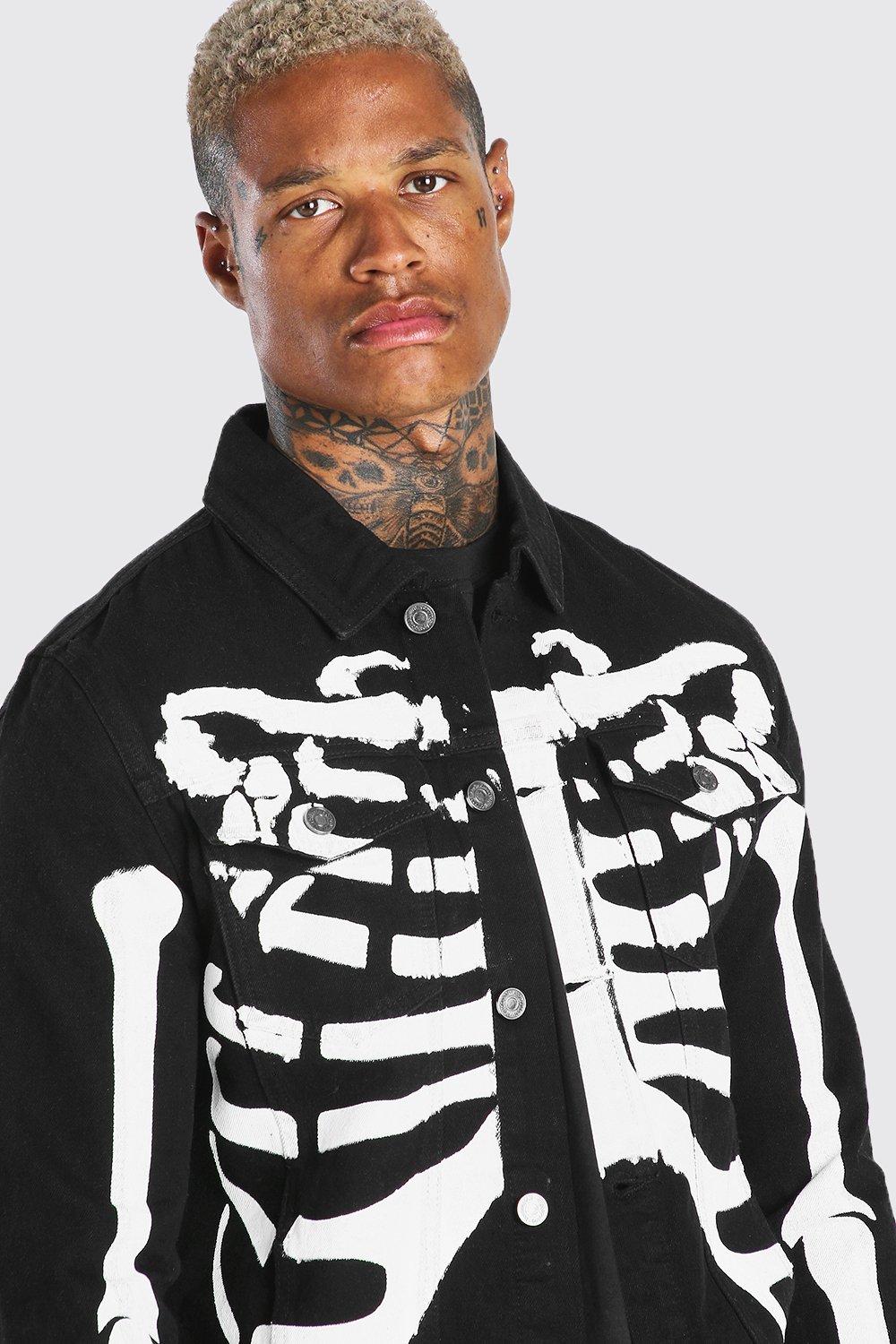 skeleton jacket mens