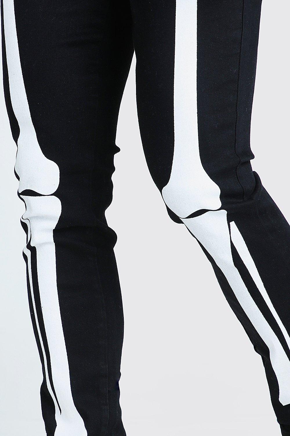 skeleton jeans