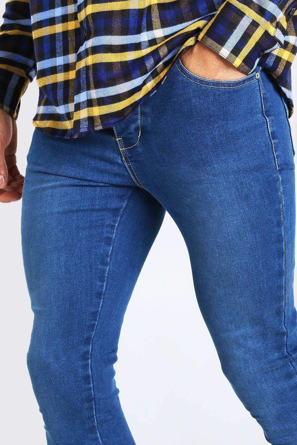 boohoo spray on skinny jeans