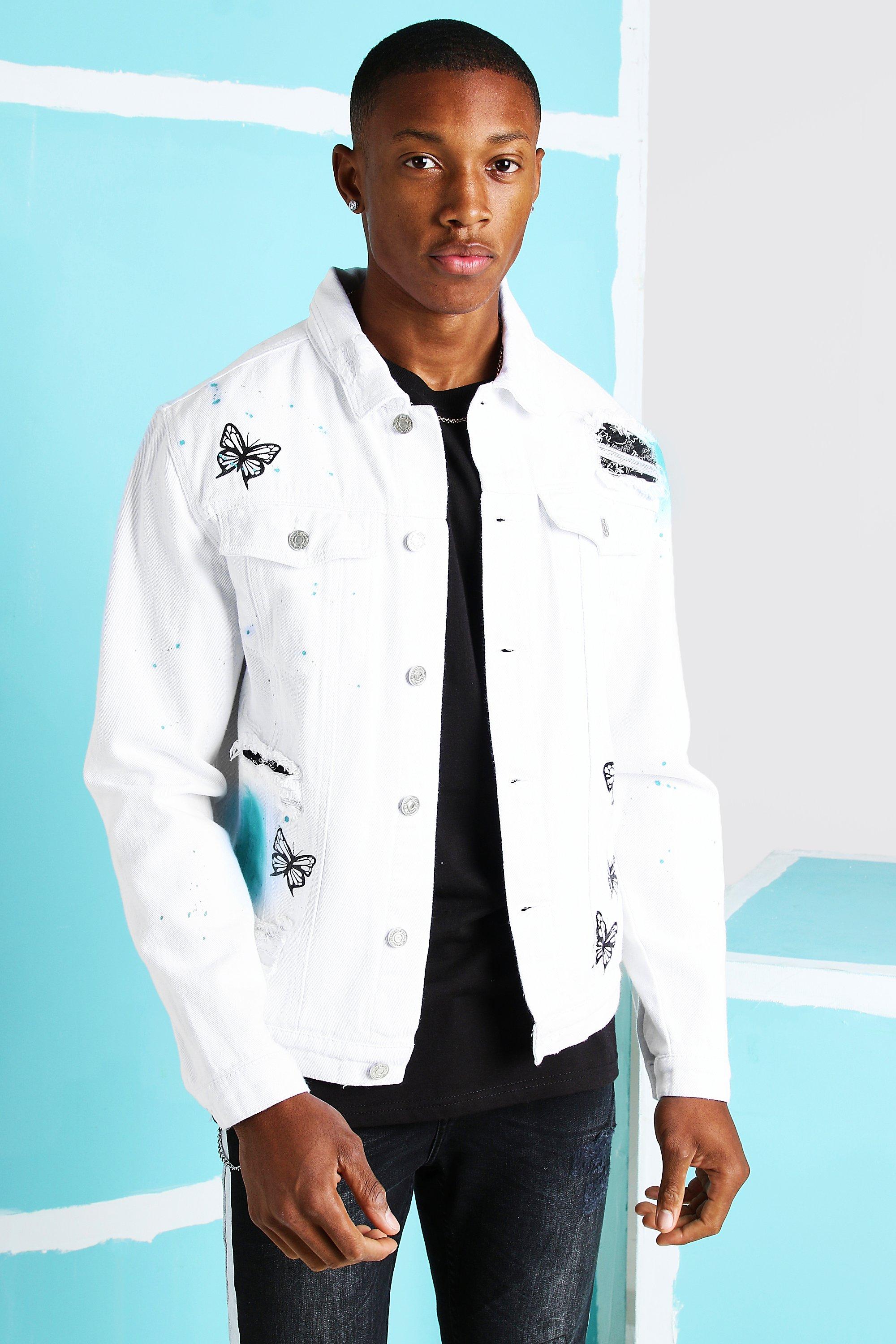 Rue 21 outlet jean jacket mens