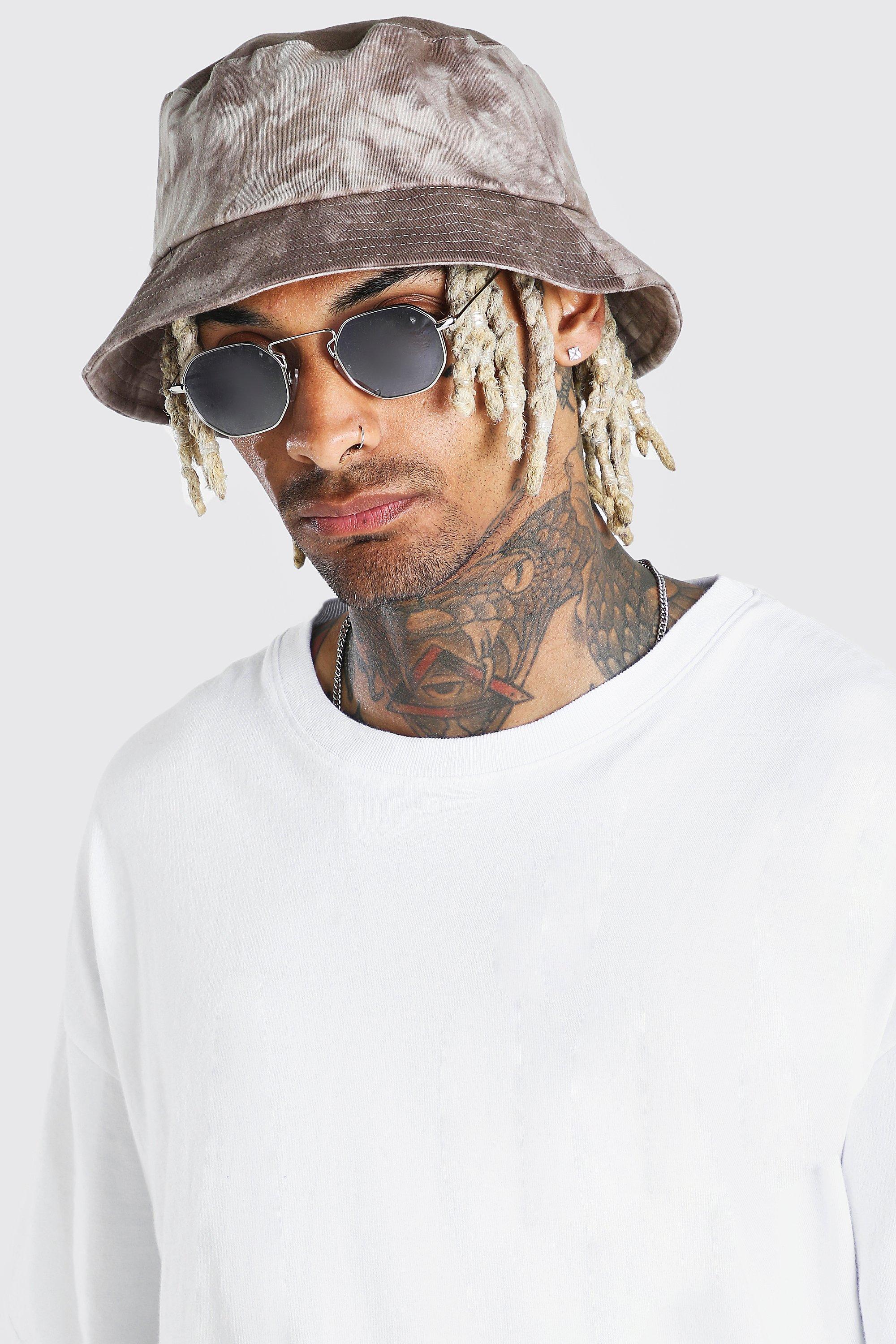 Tie dye bucket hat mens