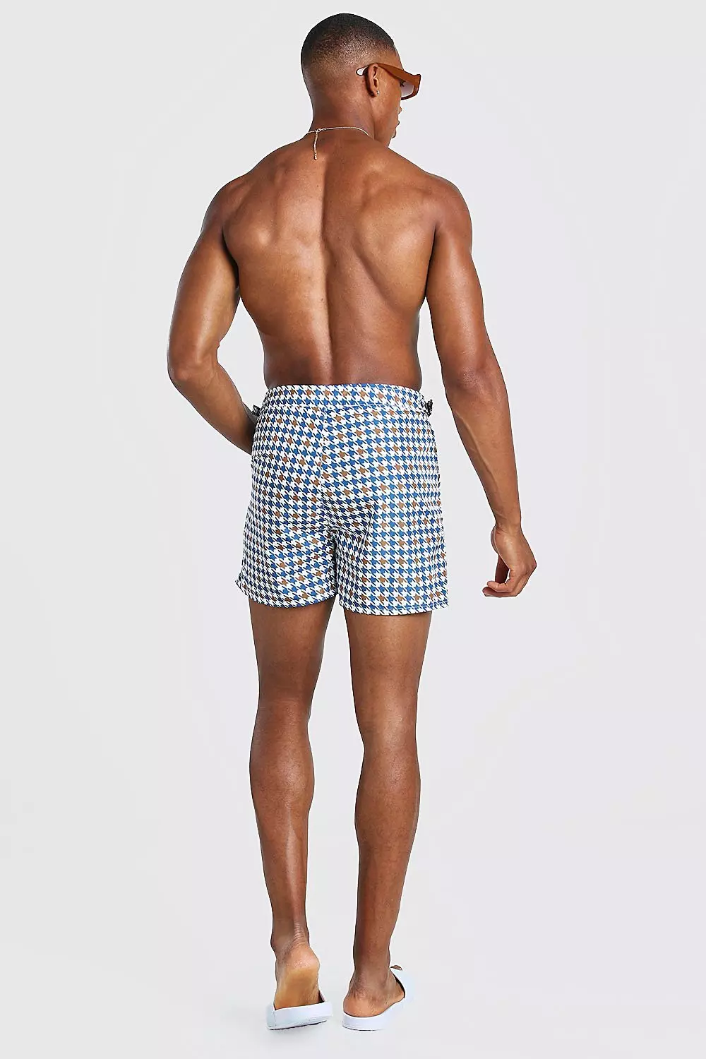 Buckle swim trunks hot sale