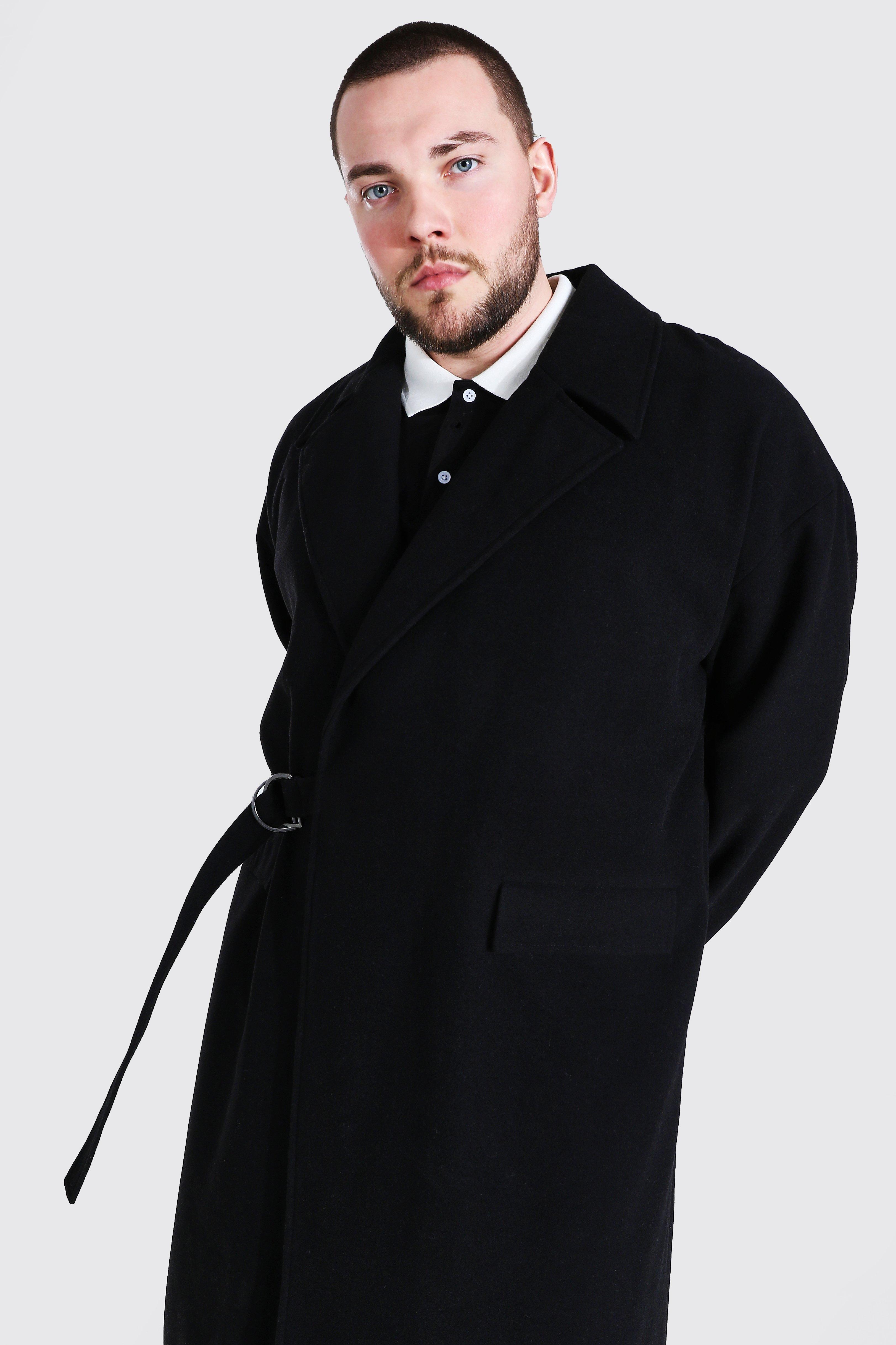 Big and tall mens duster coat sale