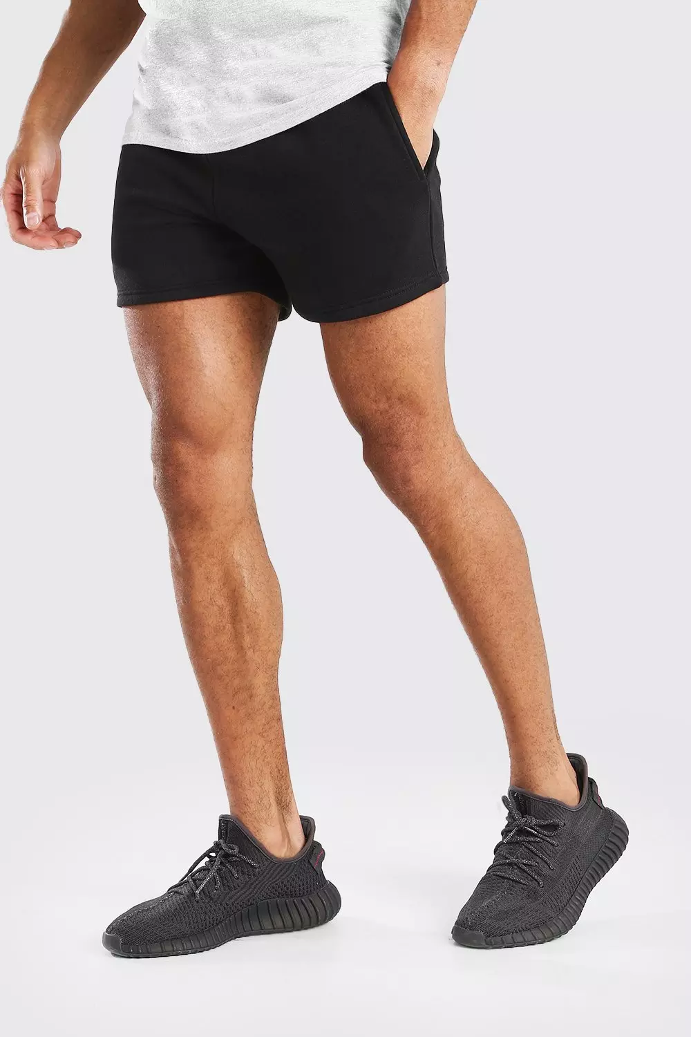 Short length jersey shorts hot sale