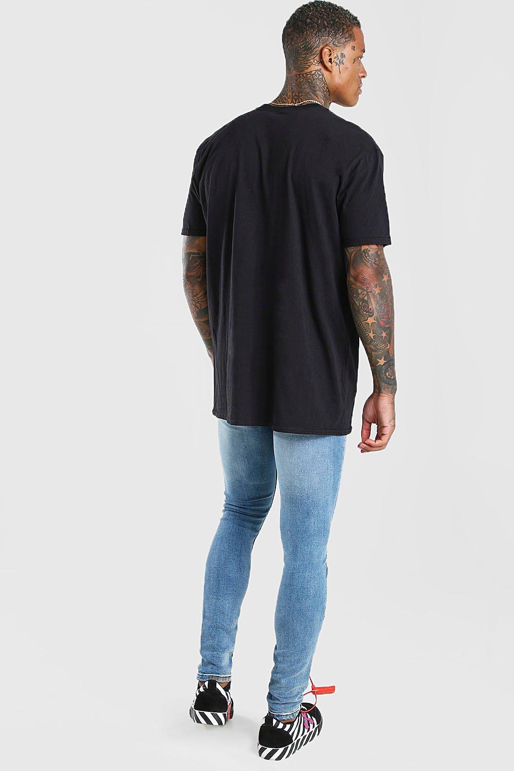 T-shirt coupe oversize imprimé Young Thug Statue | boohoo FR