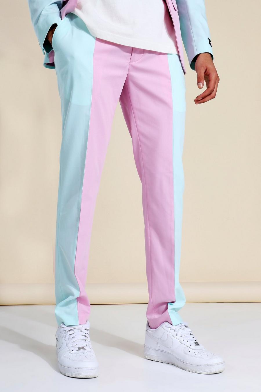 Pantalón de traje skinny, Multicolor image number 1
