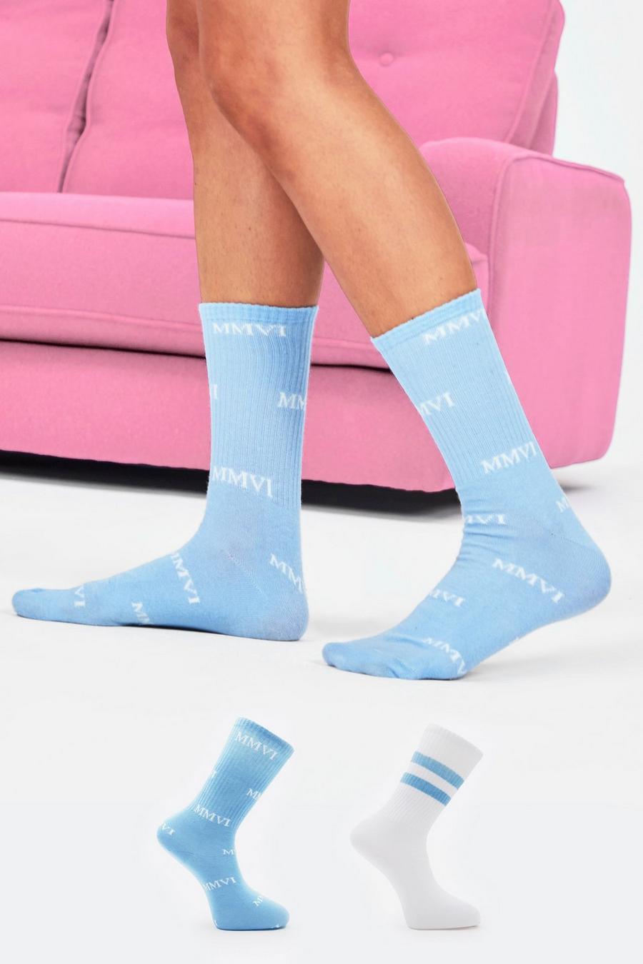 2 Pack Printed Socks image number 1