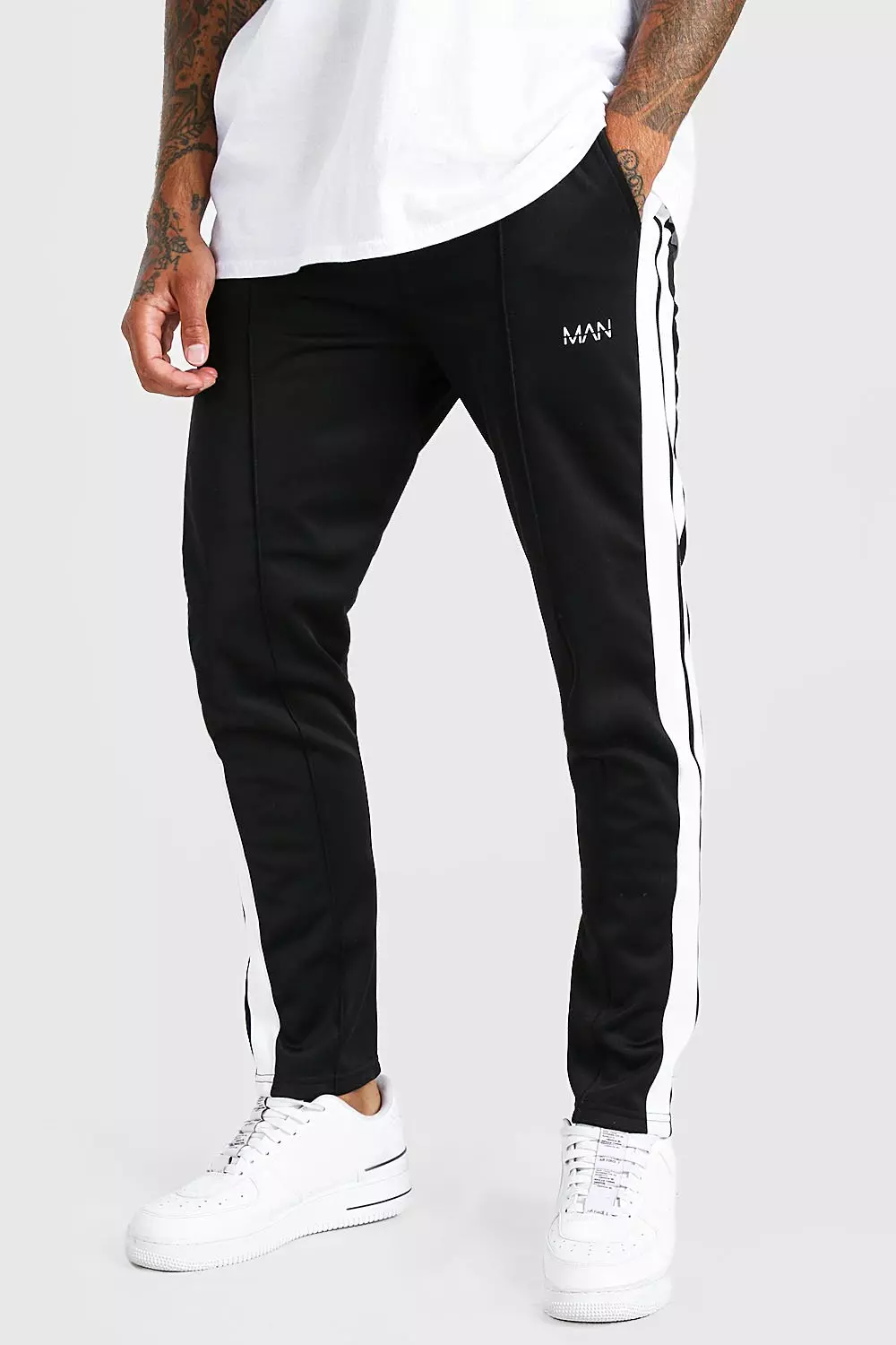 MAN Official Tricot Joggers With Side Tape