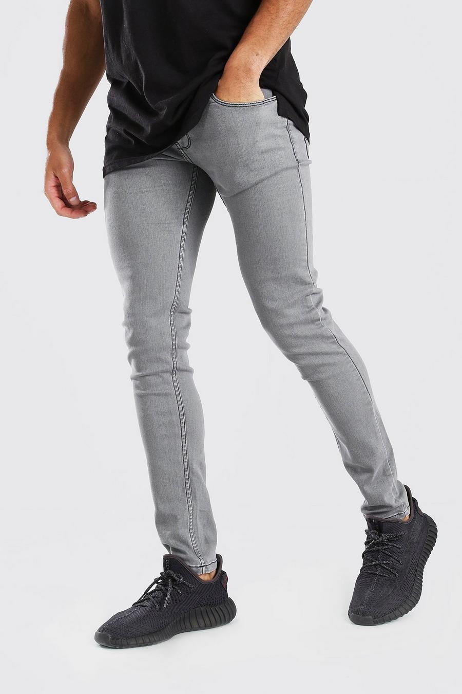 Schmal geschnittene Jeans, Grau image number 1