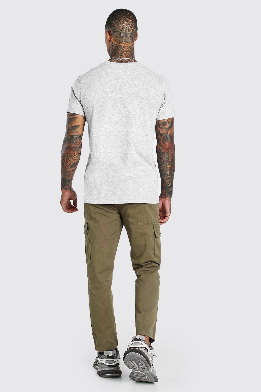 cargo pants with polo shirt