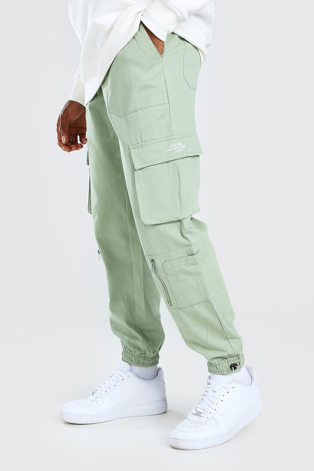 Mint green pants sales mens