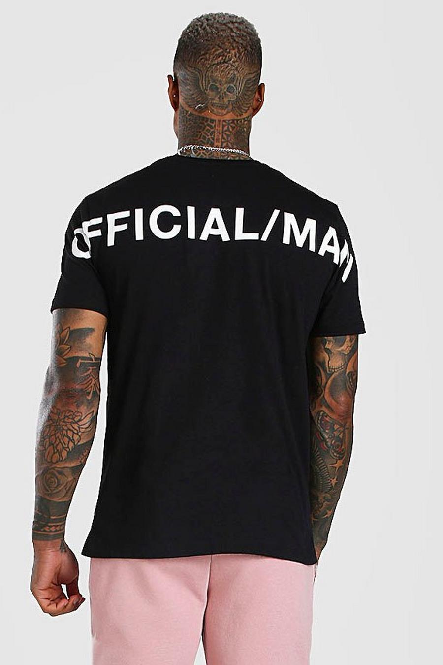 Official MAN Back Print T-Shirt image number 1