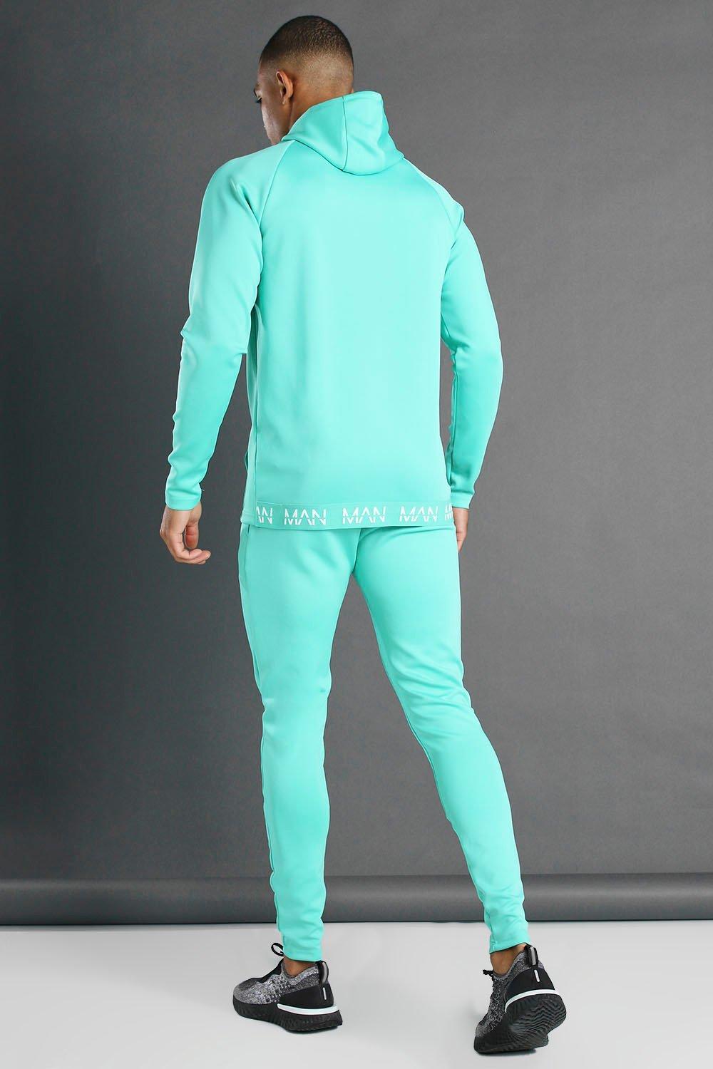 teal tracksuit
