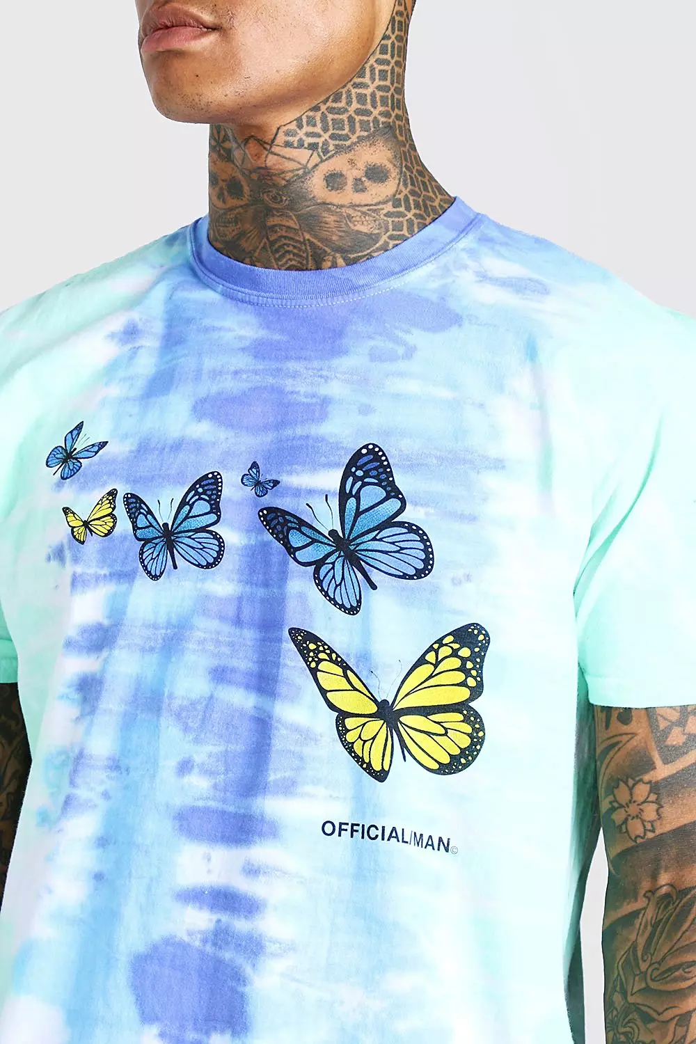 butterfly tie dye shirts