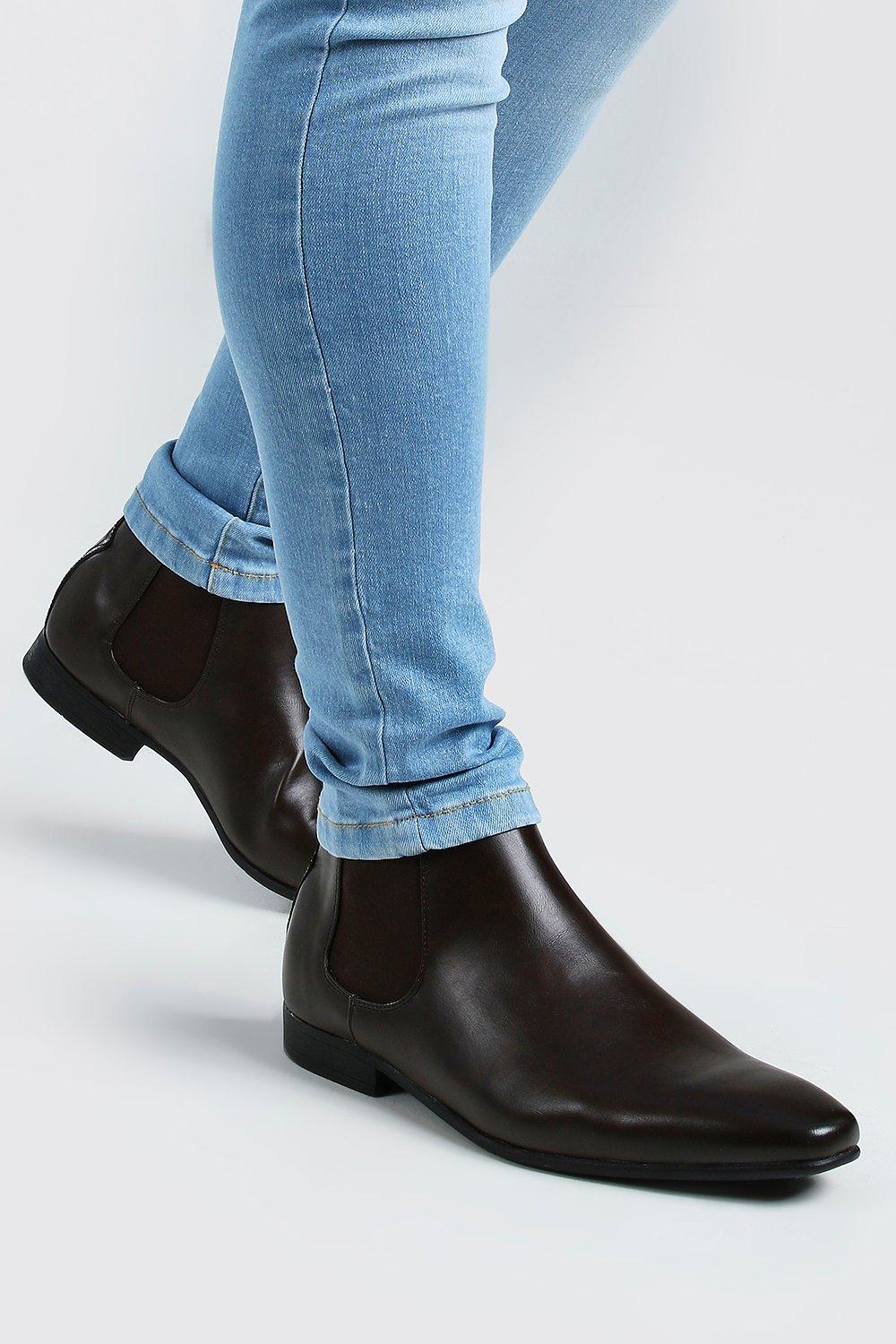 boohoo mens chelsea boots