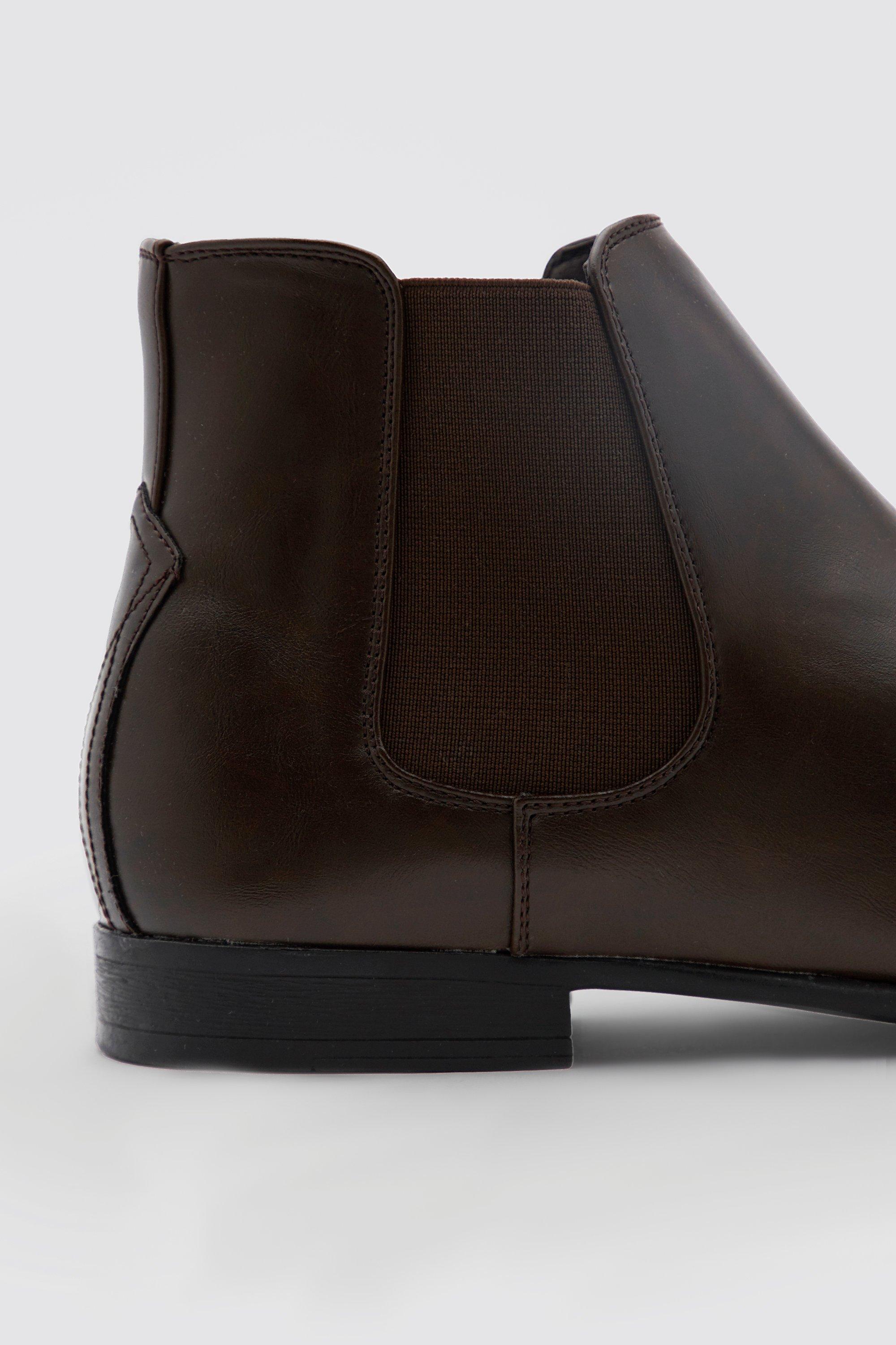 non leather chelsea boots