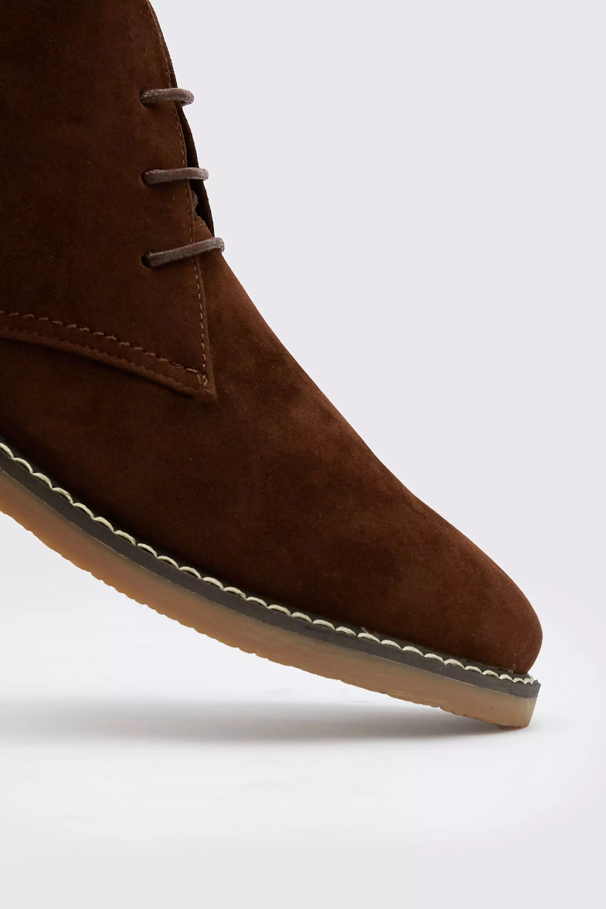 Faux suede 2024 desert boots