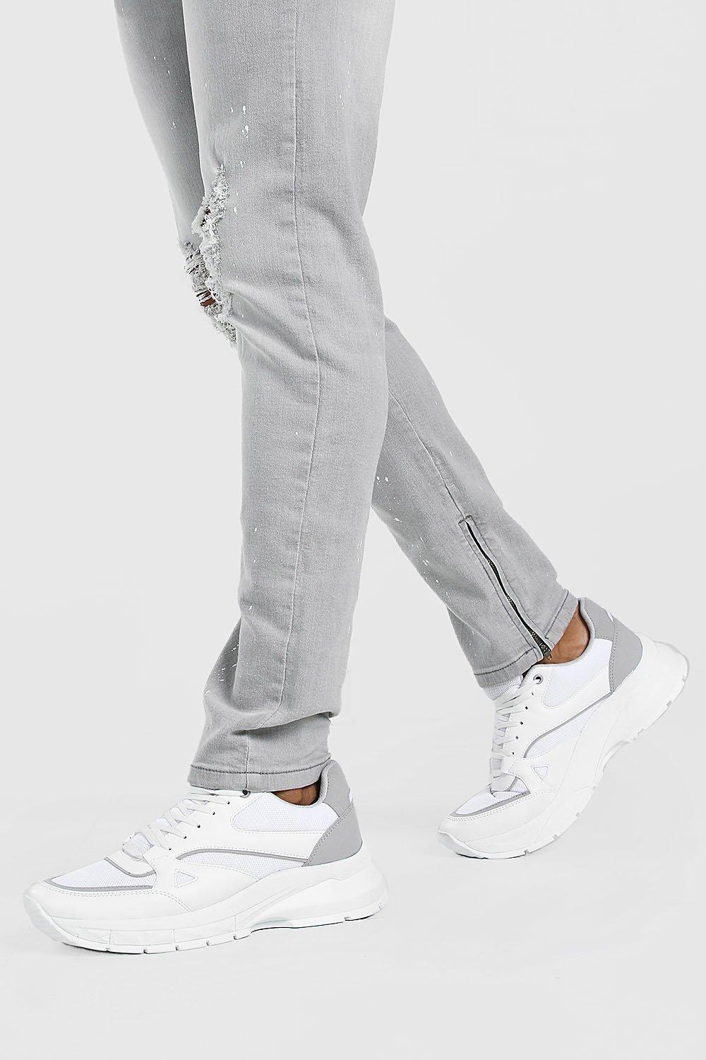 scarpe da ginnastica suola alta
