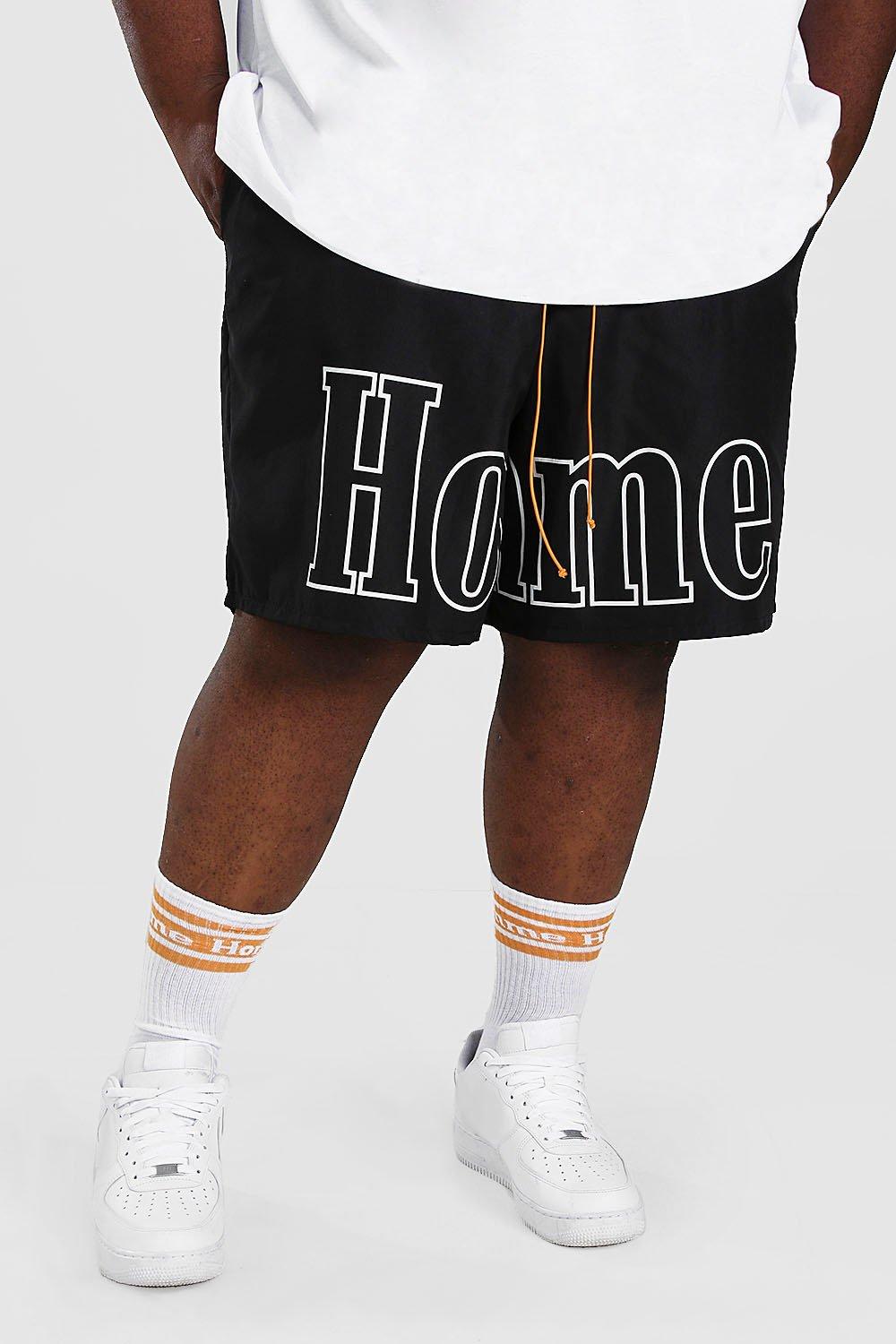 boohoo plus size shorts
