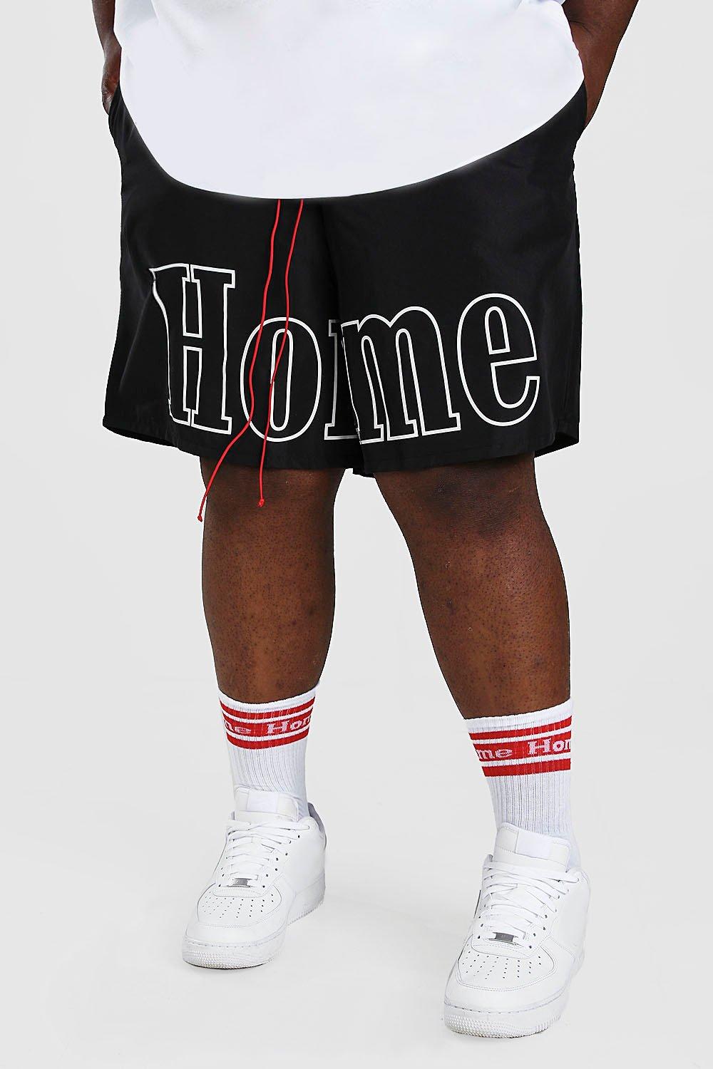 boohoo curve shorts
