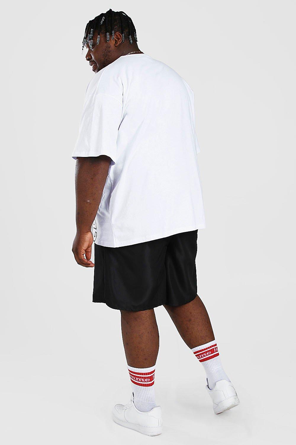 boohoo curve shorts
