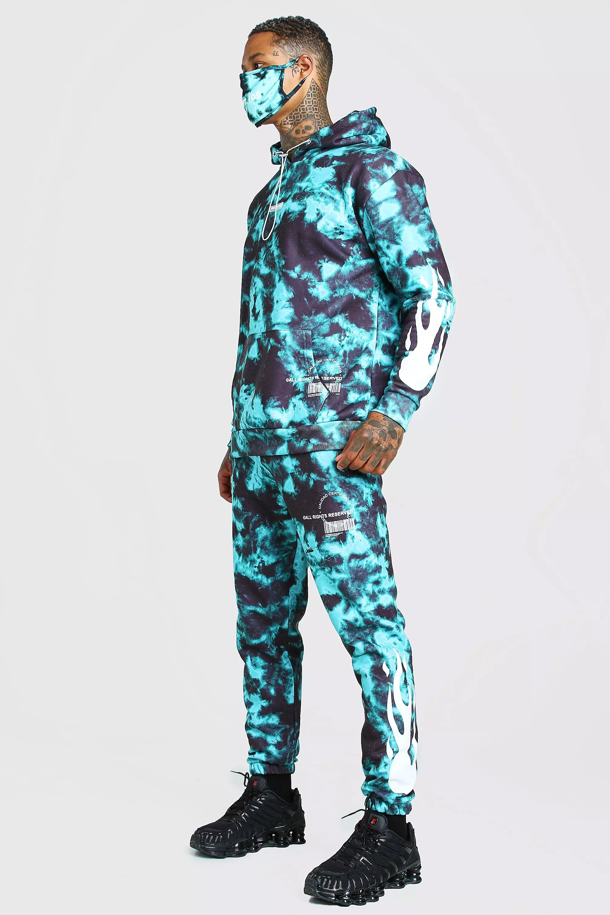 Printed tracksuit sale