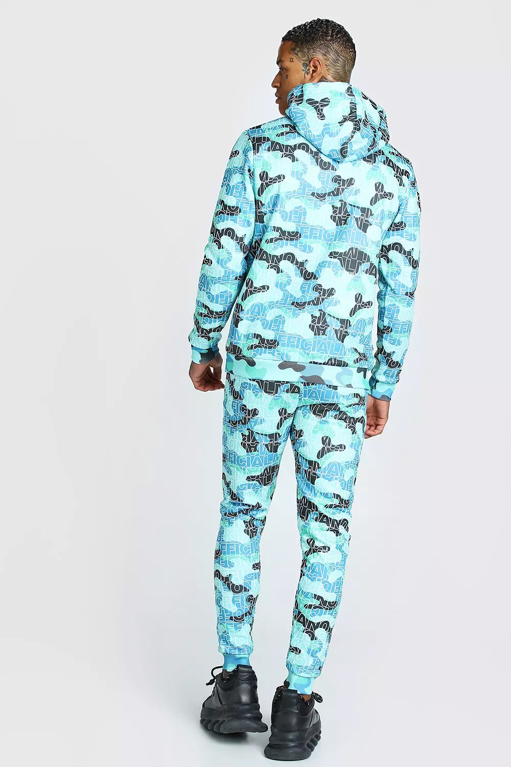 Army cheap print tracksuit