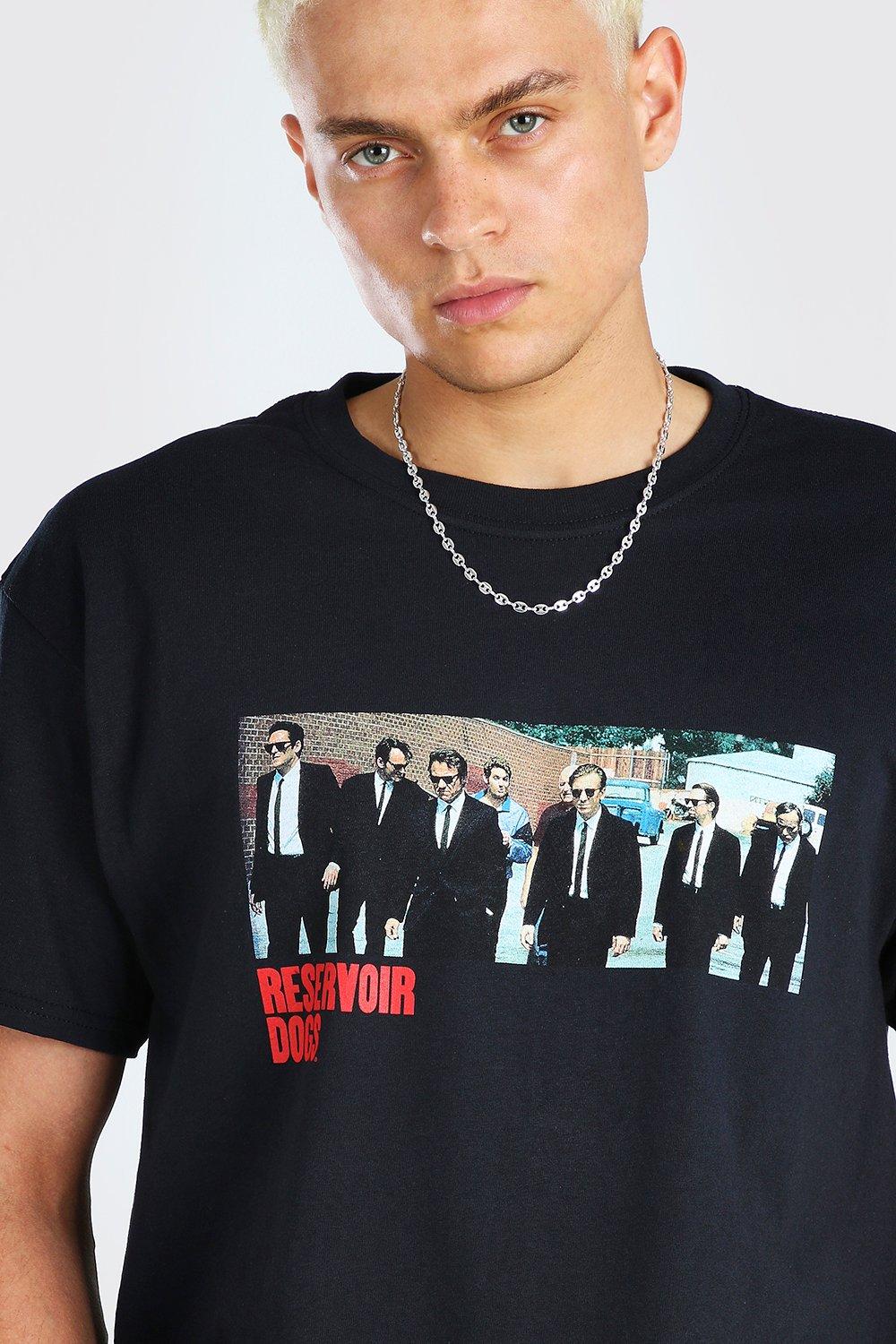 crecimiento ajuste crema Camiseta con estampado y licencia de foto de Reservoir Dogs | boohoo