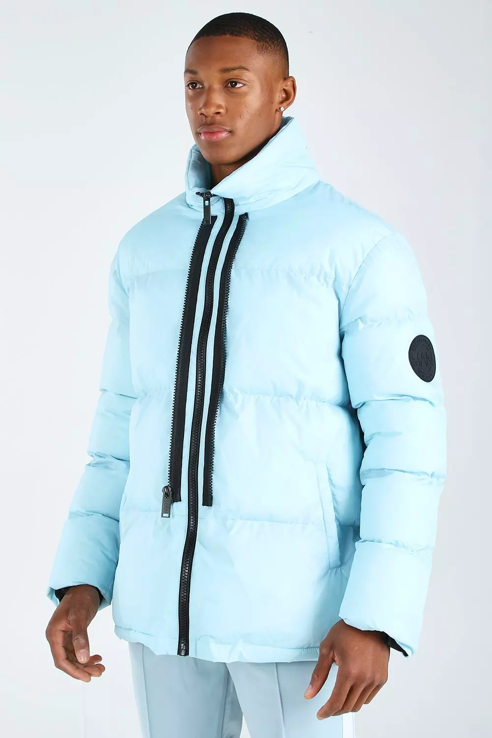 Light blue 2 In 1 Puffer (With Removable Gilet) alternative image